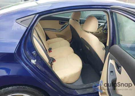 2013 Hyundai Elantra Gls from USA, damaged, VIN 5NPDH4AE7DH449986